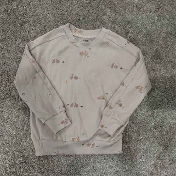 Adee Kids Bicycle Print Ribbed Set - Picture 6 of 6